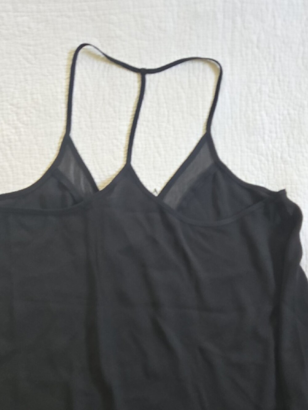 Express Black Racerback Spaghetti-Strap Cami - Picture 3 of 4